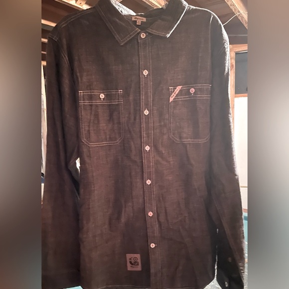 Men’s “LRG” Long Sleeve Button Up - Picture 4 of 4